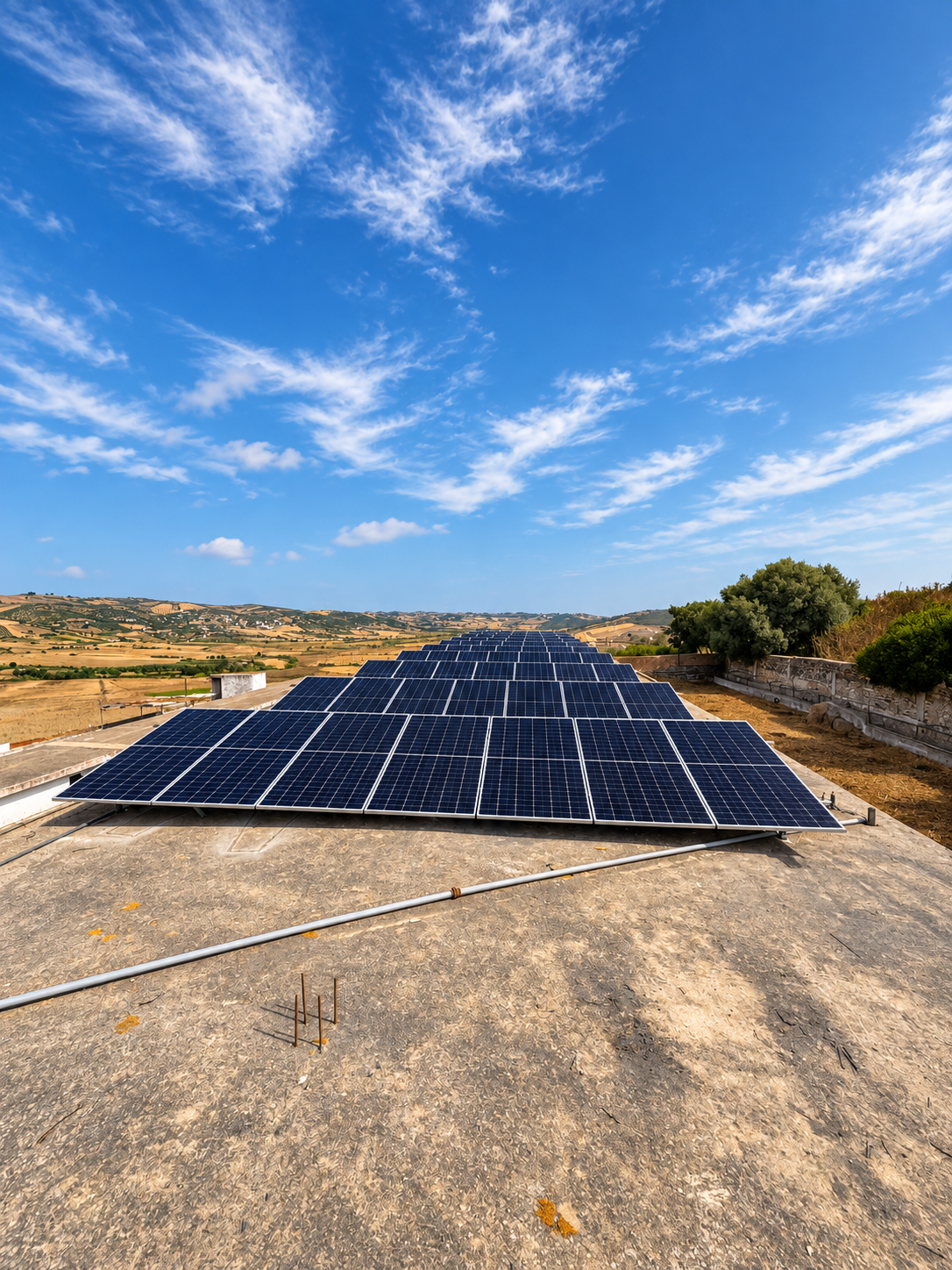 Centrale photovoltaïque pour une ferme agricole à Khmiss Sahel